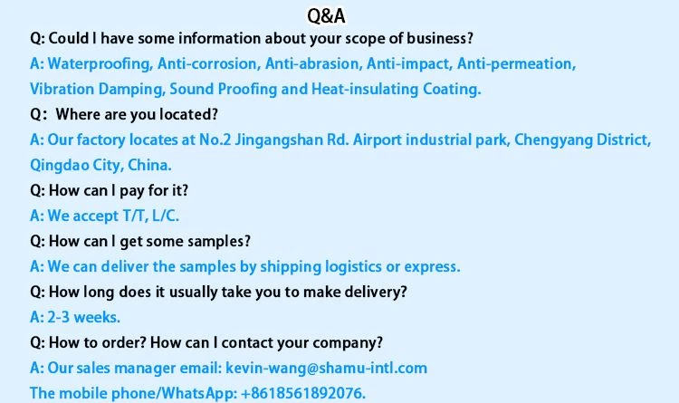 Q&A about polyurea